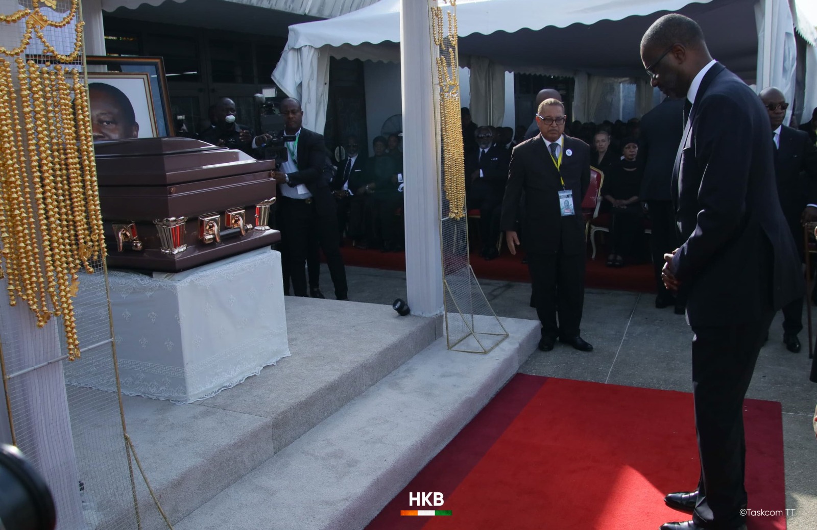 Hommage au sphinx d’Or : Tidjane Thiam salue l’homme d’État et le père de famille