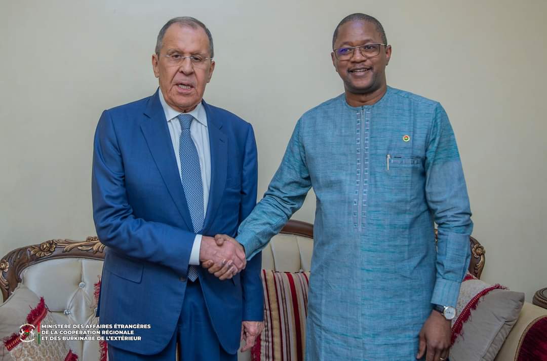 Burkina Faso : Lavrov en visite pour renforcer les liens