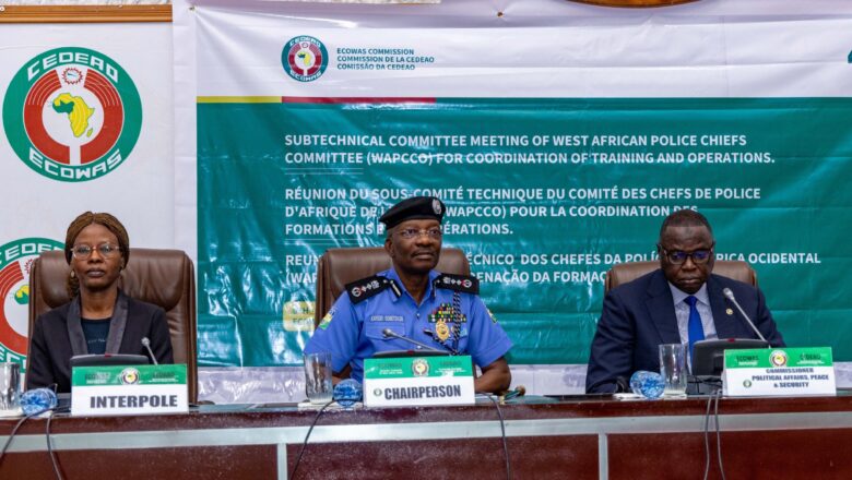 Les chefs de police d'Afrique de l'Ouest s'engagent à renforcer la coopération pour lutter contre la criminalité transnationale