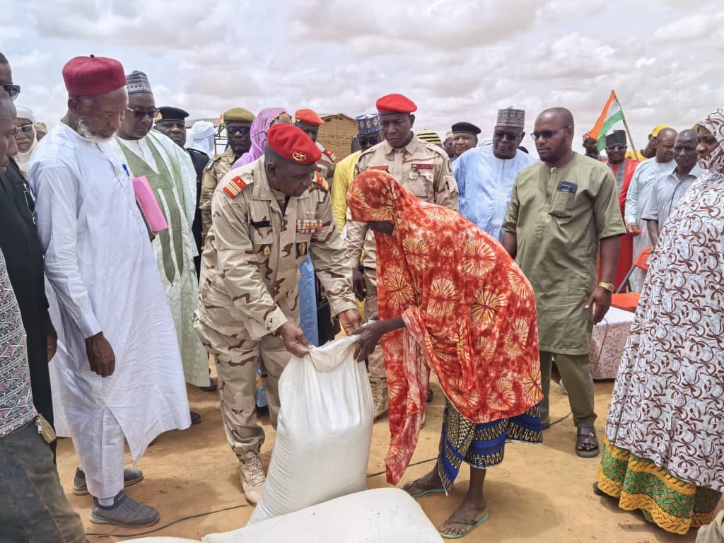 Tahoua : Lancement d’une vaste opération de distribution de vivres pour lutter contre la crise alimentaire