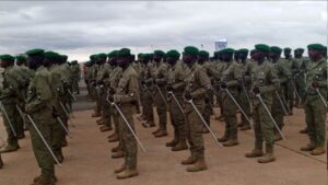 La cérémonie de consécration de la 19ème promotion de l'école militaire EFOFAN s'est tenue avec éclat à Niamey, 