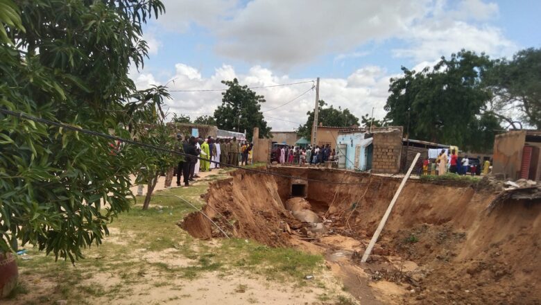 Les pluies torrentielles ont provoqué d'importants dégâts à Agadez. Le gouvernement nigérien a déployé des moyens importants