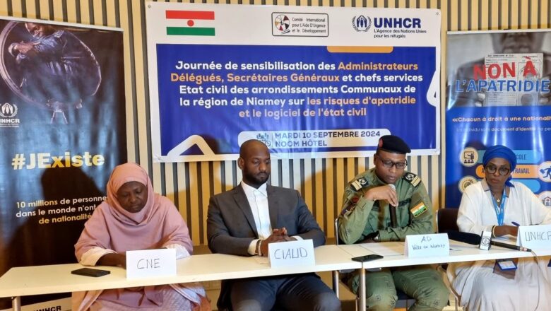 Un atelier au Niger vise à renforcer la lutte contre l'apatridie en digitalisant le système d'État civil et en offrant à chaque individu,