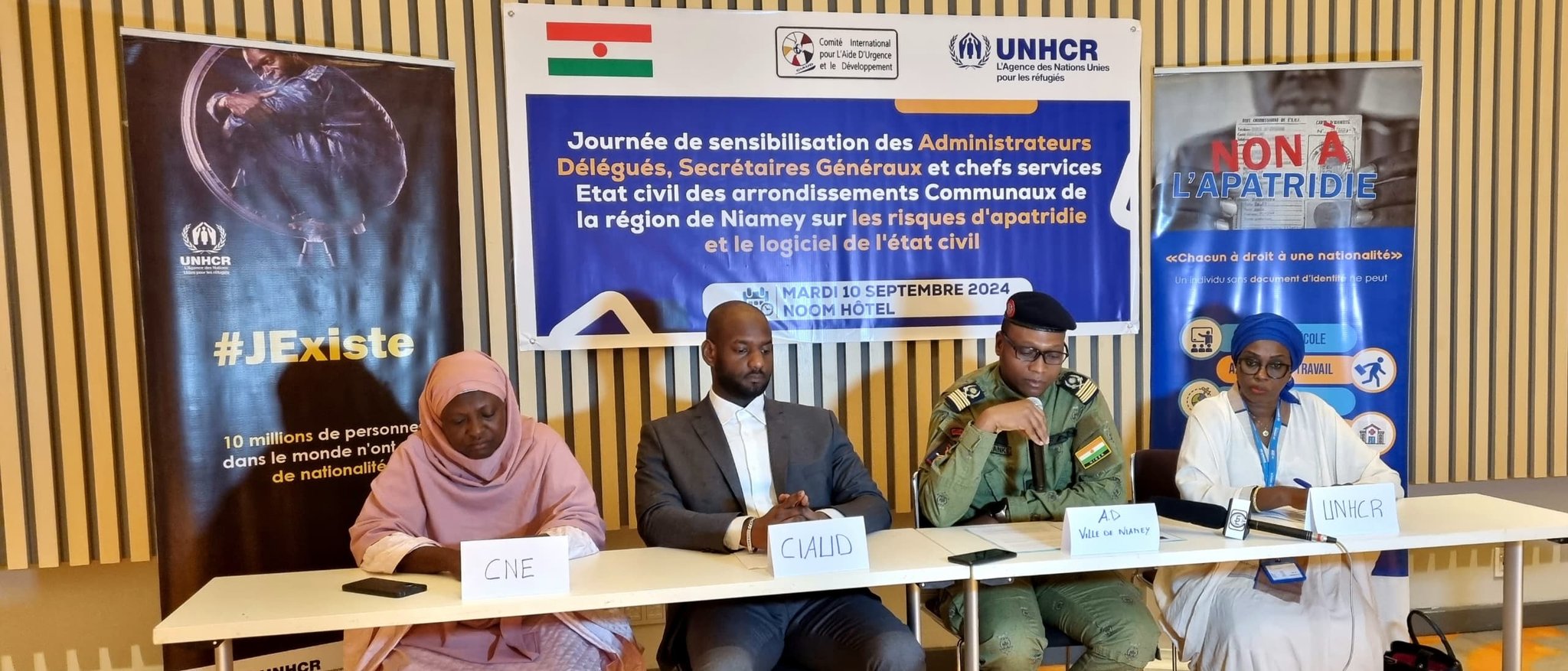 Un atelier au Niger vise à renforcer la lutte contre l'apatridie en digitalisant le système d'État civil et en offrant à chaque individu,