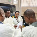 En quête de meilleures pratiques en matière de gestion des données de laboratoire, une délégation de quatre pays africains a visité le CHUK