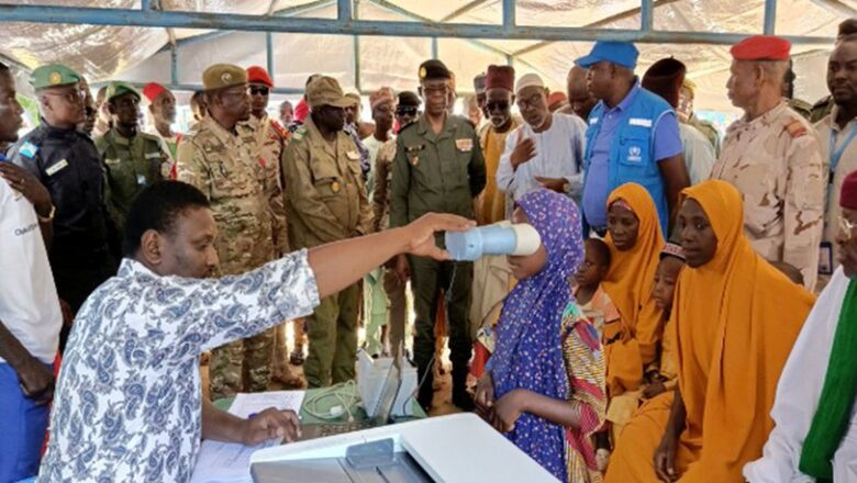 Reprise de la vérification et de l'enregistrement biométrique des réfugiés à Maradi par le gouvernement du Niger et le HCR.