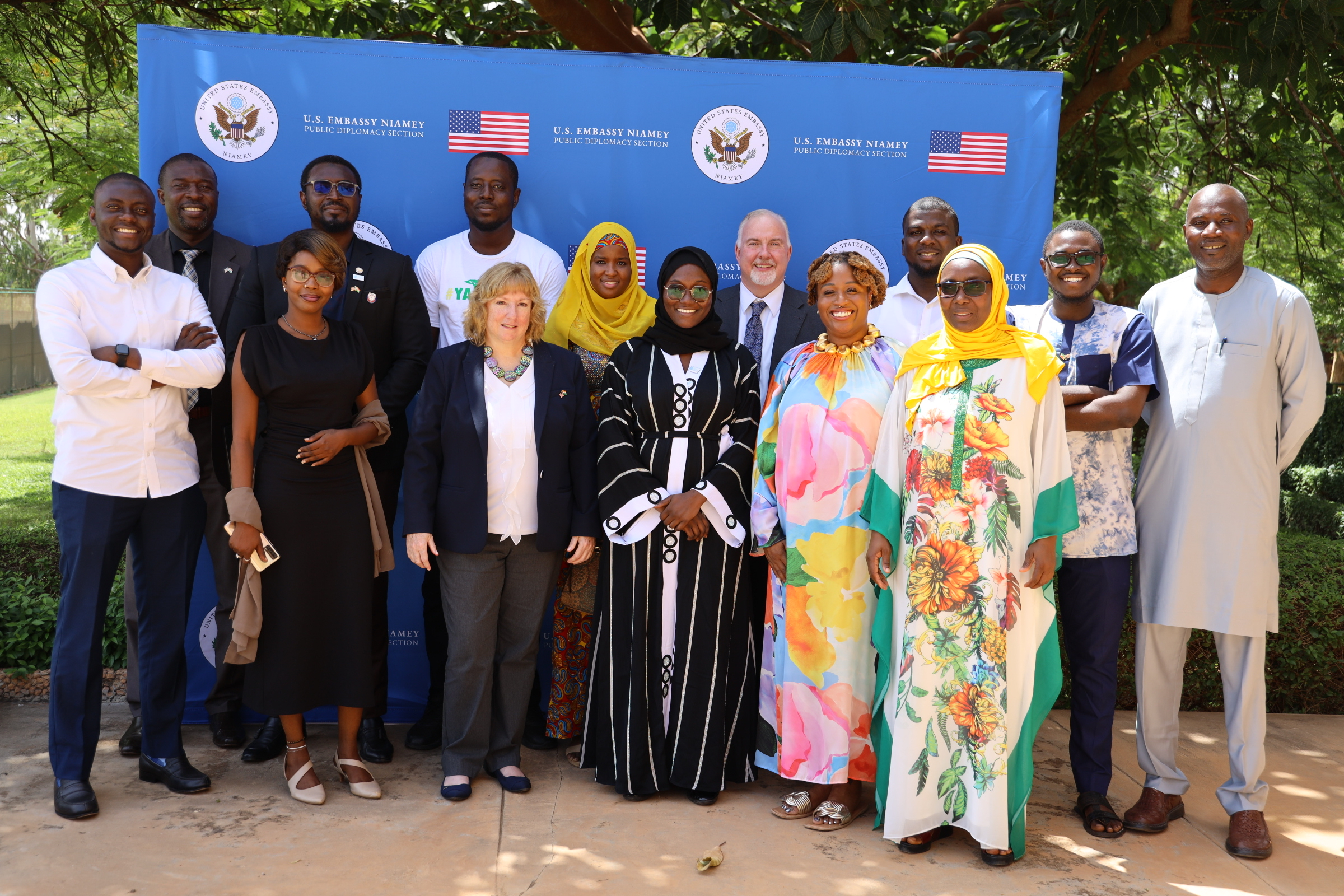 Niger : L’ambassade des États-Unis fête les boursiers Mandela Washington 2024