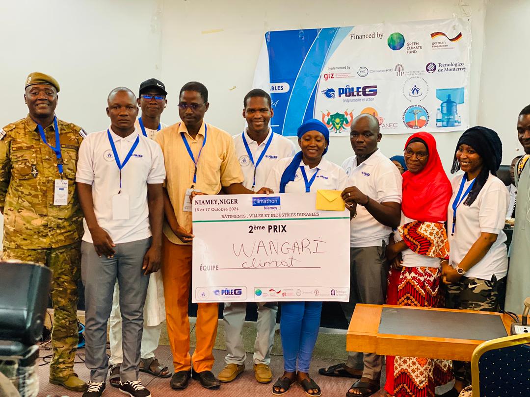 Le RJFL Niger décroche le deuxième prix du Climathon Niamey 2024