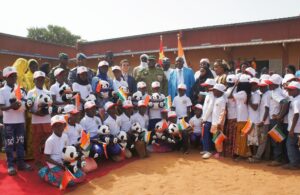 Grâce à la coopération sino-nigérienne, l'école Boukoki 1 de Niamey bénéficie de nouvelles infrastructures modernes.