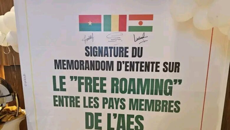 Un protocole de free roaming signé par les régulateurs des télécommunications du Mali, du Burkina Faso et du Niger