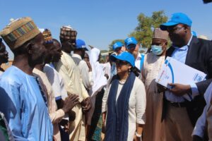 Ritu Shroff, du HCR, en visite au Niger pour évaluer les besoins des populations déplacées par les récentes inondations