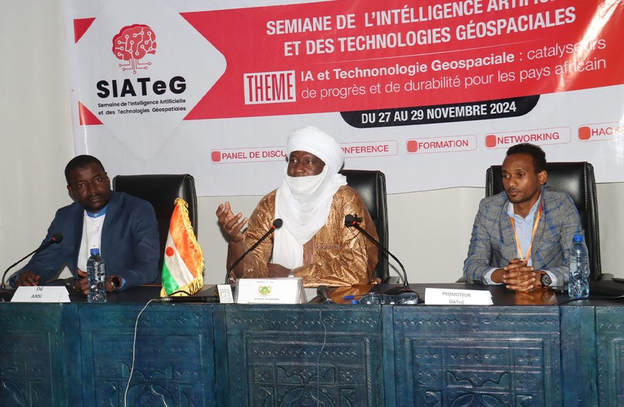 Le Niger, à travers la SIATEG, explore comment l'intelligence artificielle et les géotechnologies peuvent stimuler son développement durable.