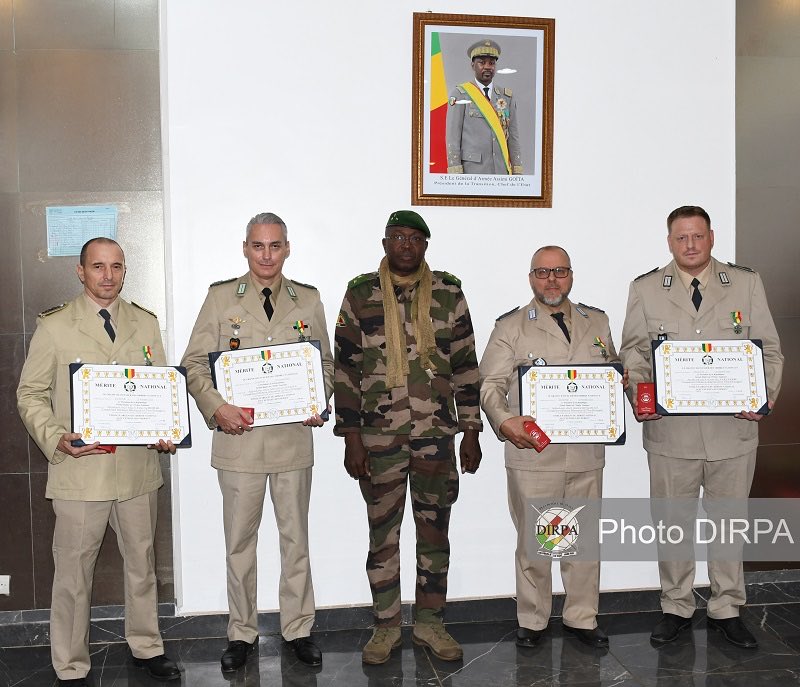 Dans une cérémonie officielle, le Mali exprime sa gratitude aux militaires allemands pour leur soutien dans le cadre de la coopération