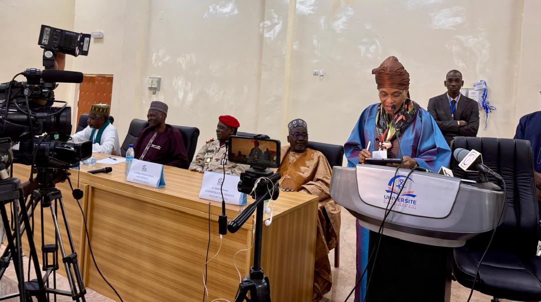 Aïchatou Mindaoudou de retour à Tahoua a appelé à une redéfinition de la souveraineté et à un renforcement de la coopération régionale.