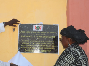 Le Niger franchit une nouvelle étape dans l'émancipation des femmes  avec l'inauguration du Lycée Scientifique des jeunes Filles à Niamey, 