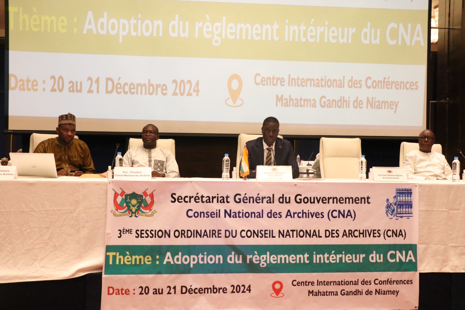 La 37ème session du Conseil des Archives nationales du Niger a pour objectif d'adopter un nouveau règlement intérieur