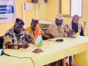 À Ouallam, une mission cruciale du projet Cohésion sociale HACP-PAM renforce la cohésion sociale et la stabilité avec des ateliers de formation et des activités sportives pour les Personnes Déplacées Internes.