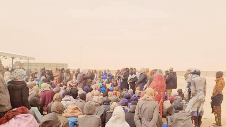 Rapatriement de 613 migrants nigériens refoulés de Libye à Dirkou : un accueil humanitaire organisé par les autorités locales