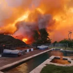 Des incendies de forêt dévastateurs ravagent Los Angeles, forçant des milliers d'évacuations et mobilisant plus de 1 400 pompiers