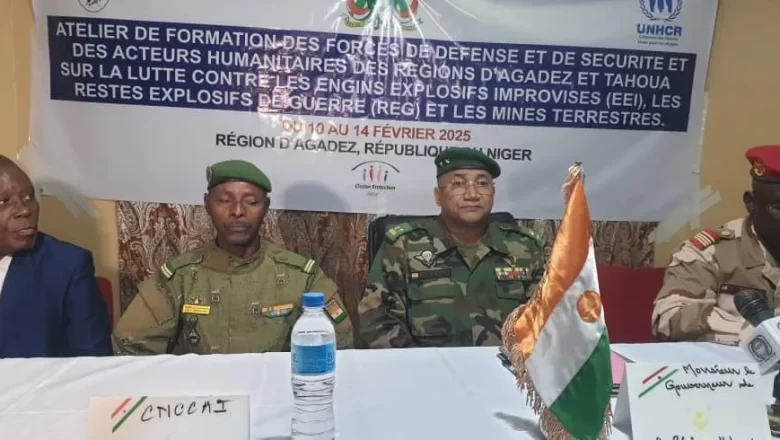 Atelier stratégique à Agadez : renforcement des capacités des FDS et acteurs humanitaires face aux menaces explosives,