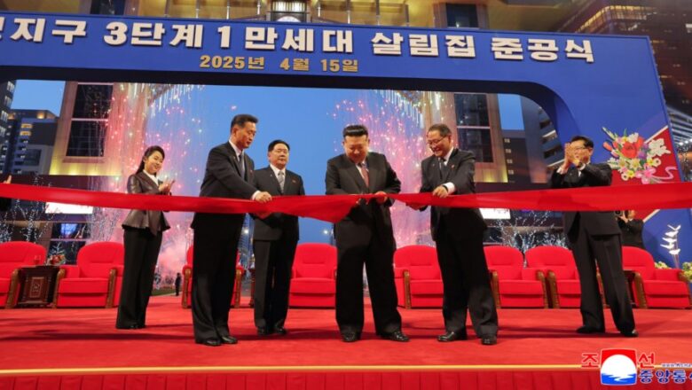 Pyongyang en pleine mutation : Kim Jong-un dévoile un quartier résidentiel pharaonique, entre rêve de grandeur et réalité sociale